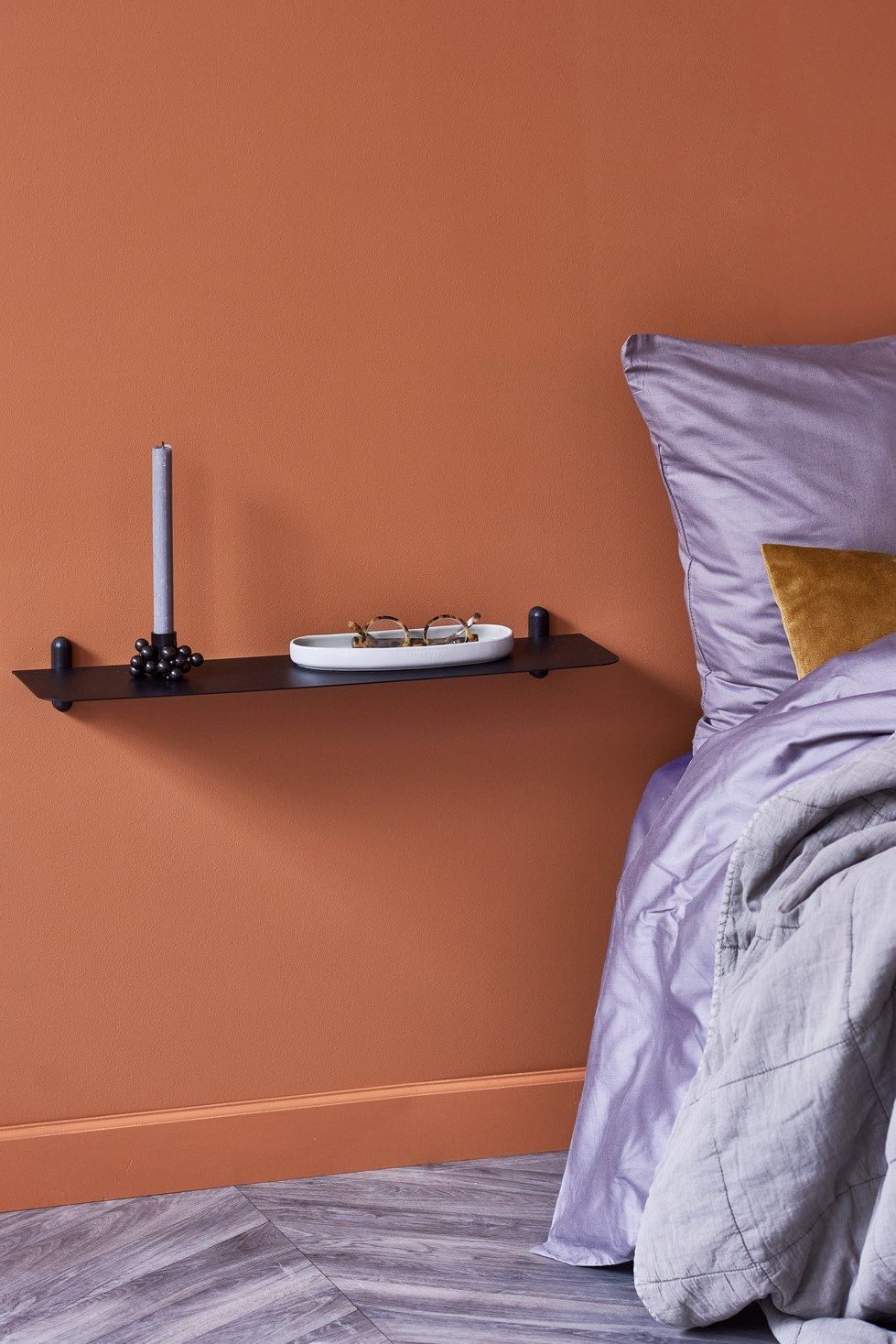 Стальная и деревянная полка Gejst Nivo ARCH-00102678 - Вид №3