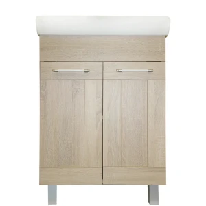 Тумба под раковину напольная «Клио-М» 60 см цвет дуб сонома