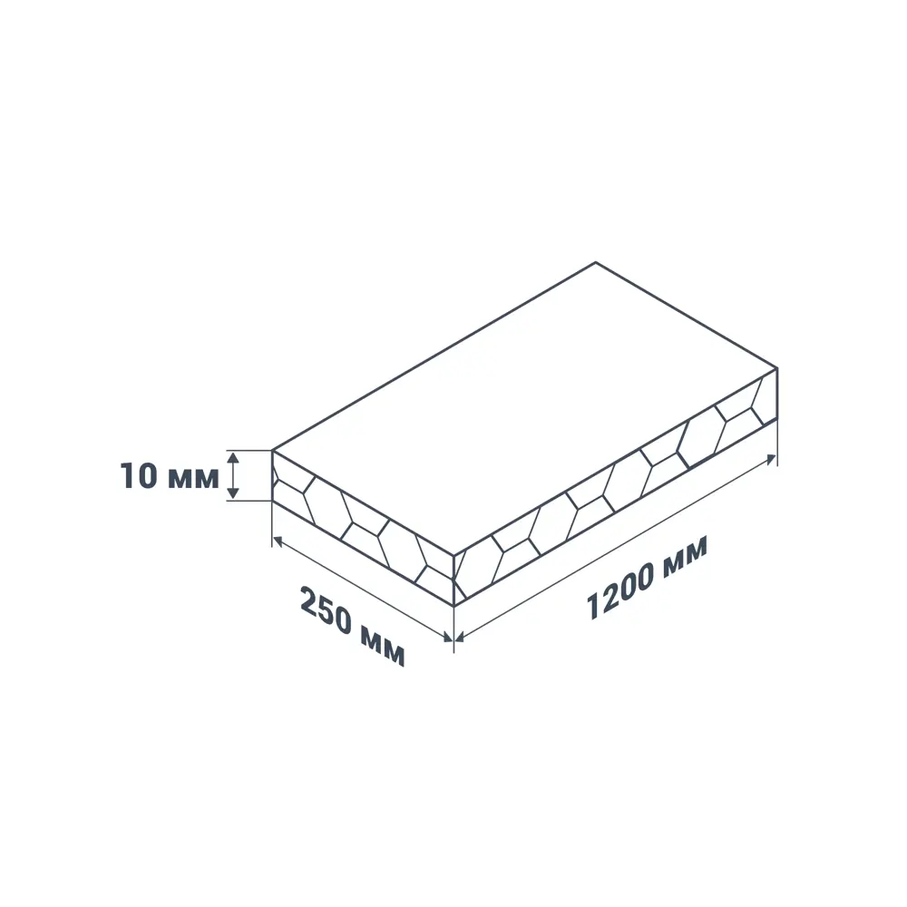 Комплект стеновых панелей ПВХ Artens Гэлекси бронза 1200х250х10 мм 1.2 м² 4 шт 81933856 STLM-2024456  - Вид №4