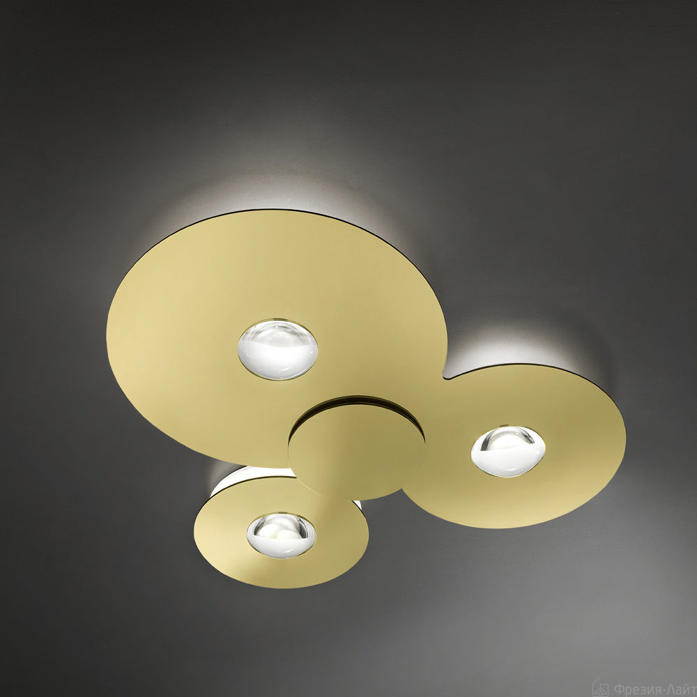 Studio Italia Design Bugia Triple gold 161046 потолочный (161016) 109995