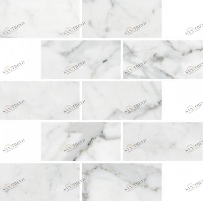 Мозаика K-1000/MR/m13 Marble Trend CARRARA 30,7х30,7 Kerranova sun-id-328978