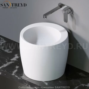 L101101 Накладная раковина на столешницу  круглая A. e T. Italia TOTEM