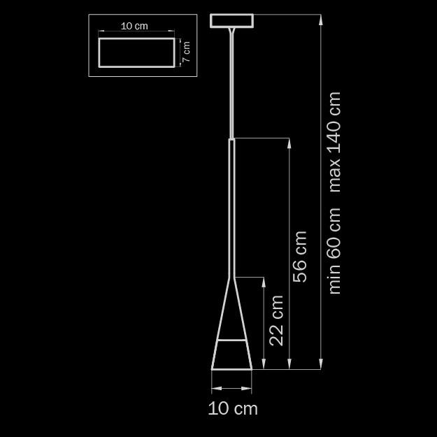 Подвесной светильник Lightstar Conicita 804110 LIGHTSTAR CONICITA 070475 Белый  - Вид №1