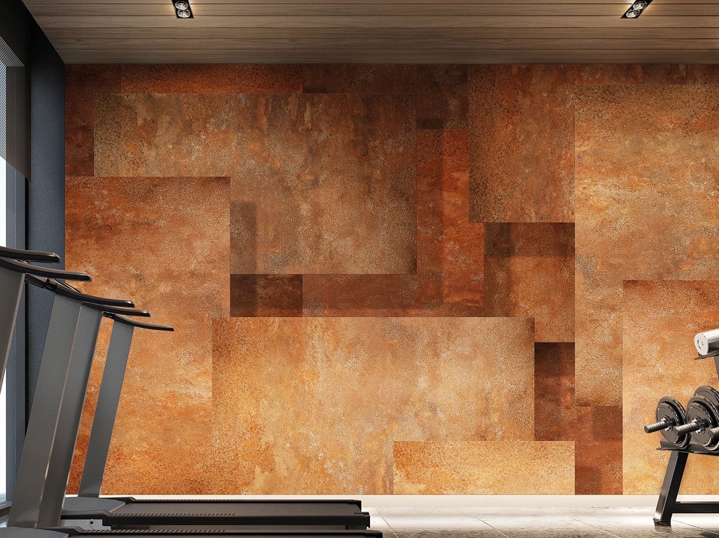 Геометрические обои ПВХ бесплатно, экологически чистые, моющиеся WallPepper MARS ARCH-00115308