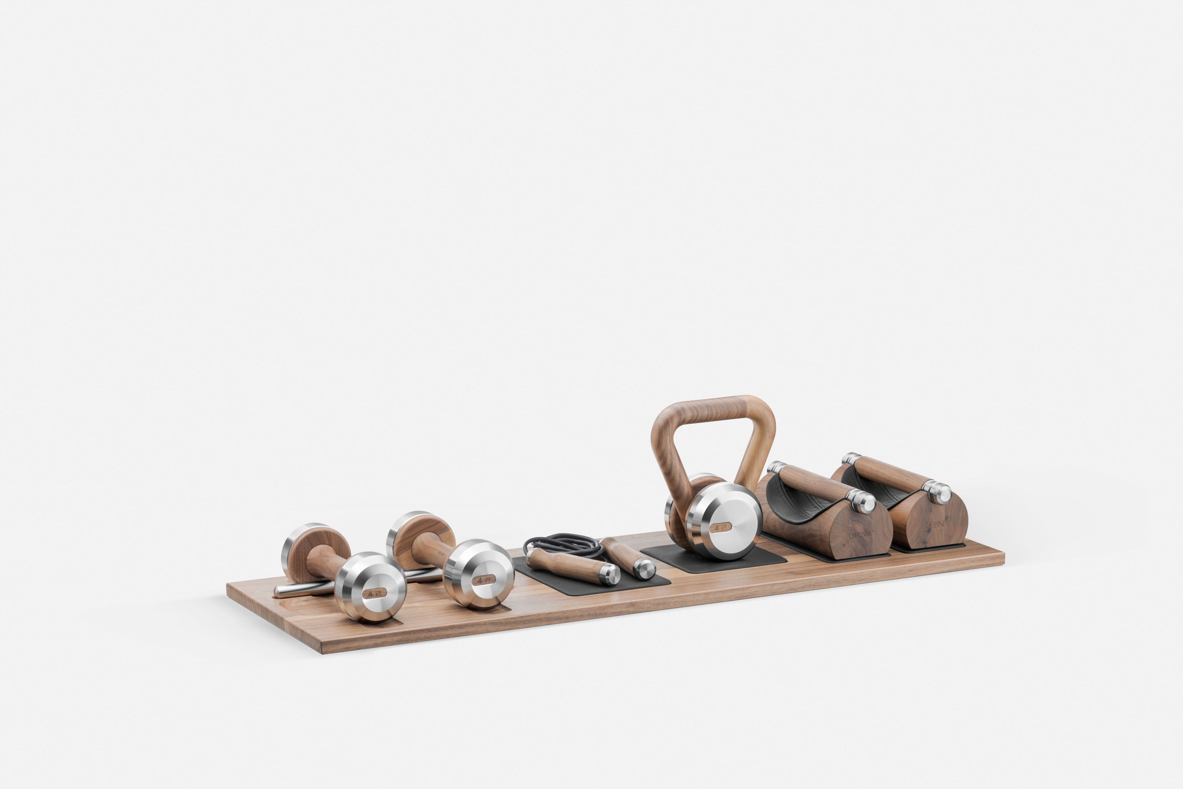 Оборудование для фитнеса из нержавеющей стали и дерева PENT DEHA ARCH-00025742 - Вид №2