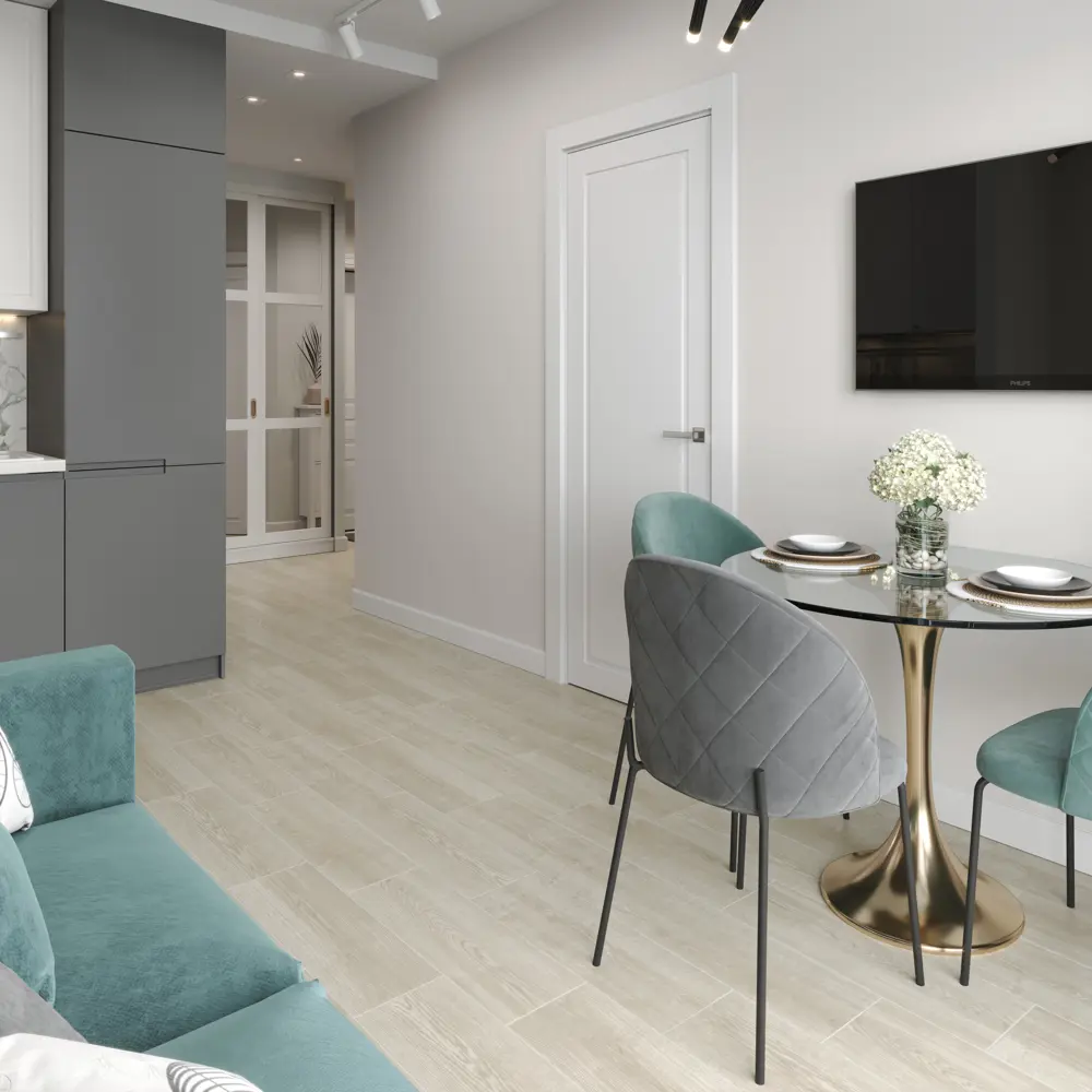 Глазурованный керамогранит LB Ceramics Светлица 19.9x60.3 см 0.96 м² матовый цвет серо-бежевый STLM-2110988 - Вид №1