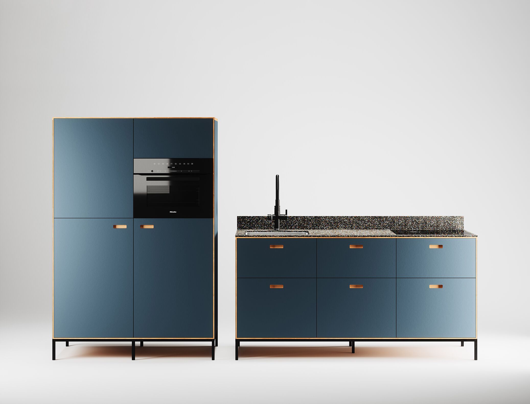 Встроенная кухня Neuvermoebelt TINY KITCHEN "OFFICE" ARCH-00079175 - Вид №4