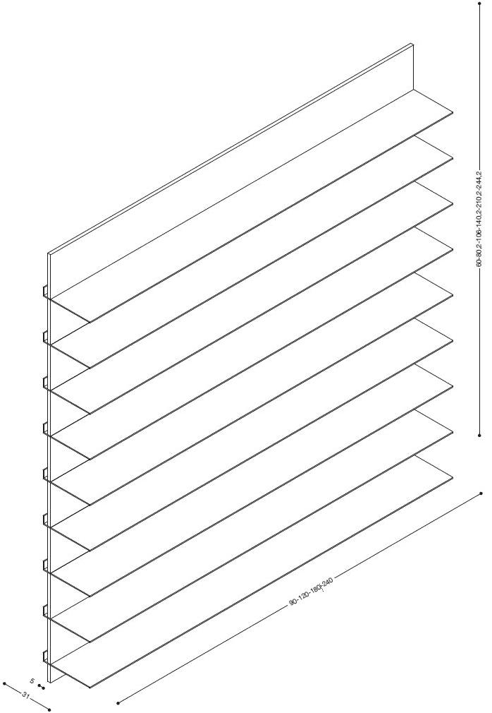 Elmar Алюминиевая спинка для кухни El_01 sun-id-1425829 - Вид №1