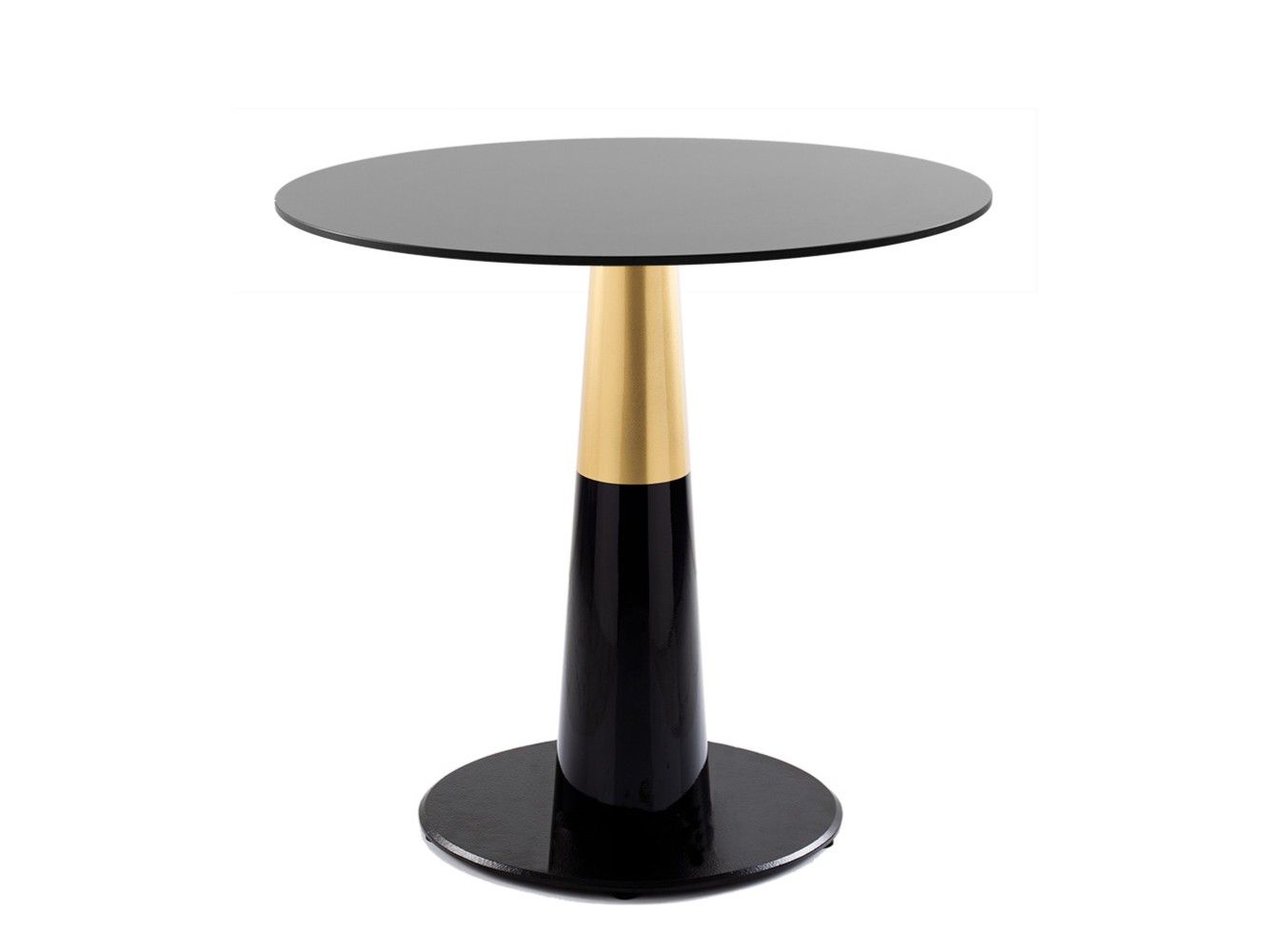 Круглый стол из нержавеющей стали Vela Arredamenti SLICONO-BI ARCH-00033288 - Вид №1