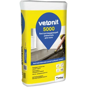 Ровнитель для пола Vetonit 5000 25 кг 82036291 STLM-2124588