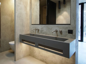 Двойная раковина HIMACS на заказ