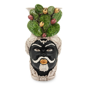 200955-86 ABHIKA ВАЗА MORO MAN FICO DARK GREEN