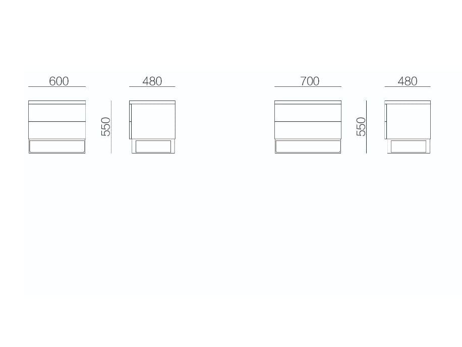 Деревянная прямоугольная тумбочка HC28 maison Рита ARCH-00029843 - Вид №2