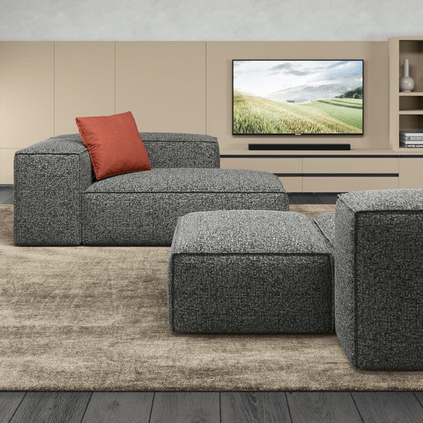 Модульный тканевый диван Febal Casa подпись ARCH-00065356 - Вид №10