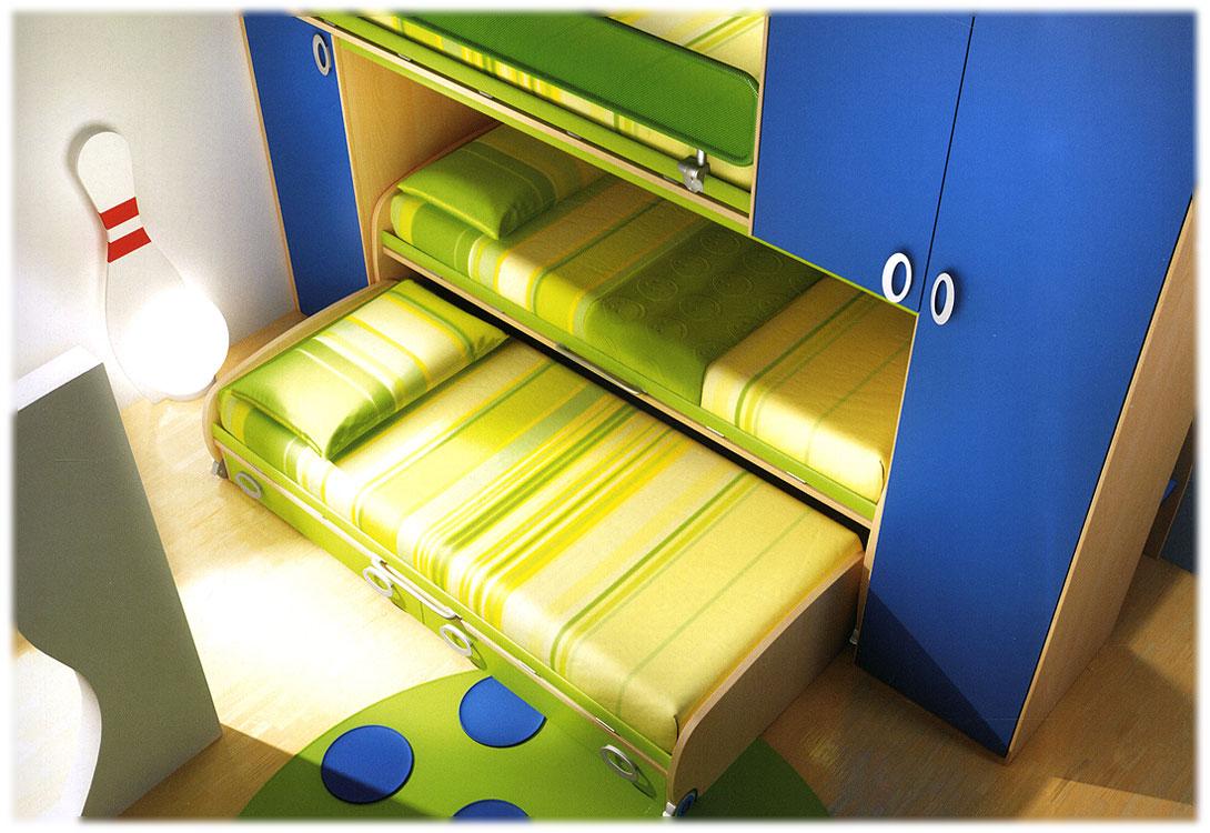 Детская из модулей  MORETTI  COMPACT CS62  - Вид №1