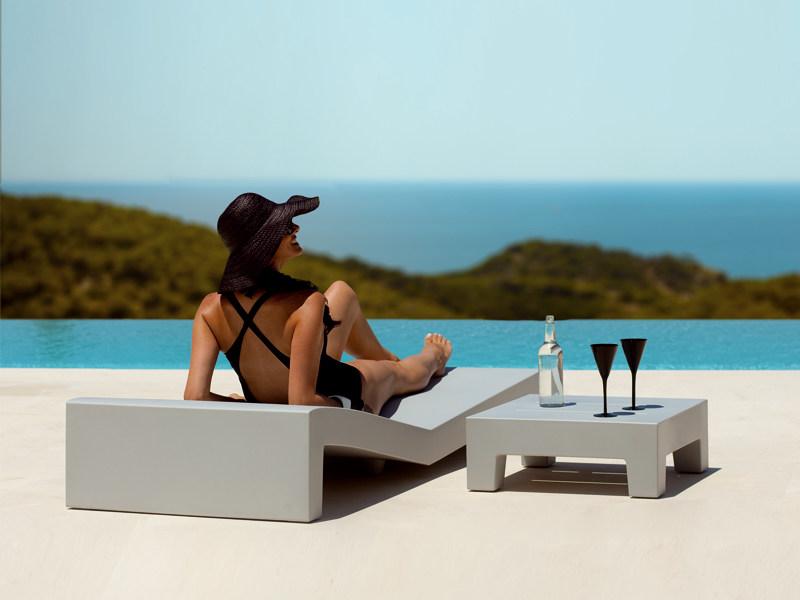 VONDOM Сервисный стол из смолы Jut sun-id-1483351 - Вид №1