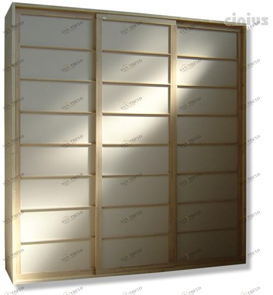 Cinius Шкаф-купе из ели с раздвижными дверцами sun-id-1345053