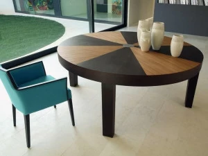 COLLI CASA Круглый деревянный стол Roma