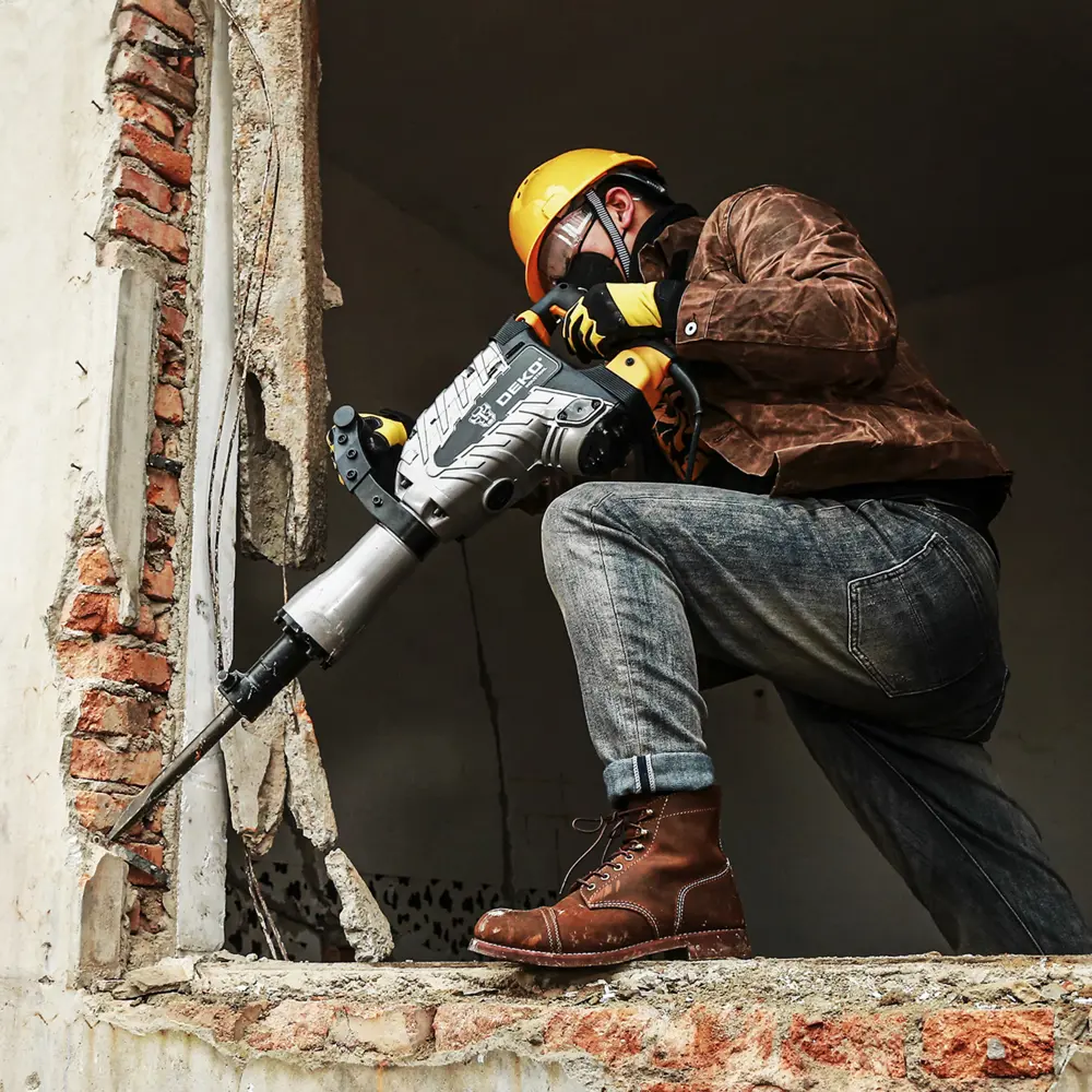 Молоток отбойный сетевой HEX-30 Deko DKJH2050, 2040 Вт, 55 Дж STLM-2024142 - Вид №6