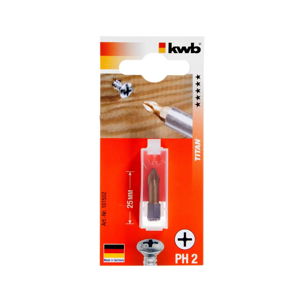 Бита KWB Titan Ph2, 1/4 дюйма STLM-2044333 - Вид №1