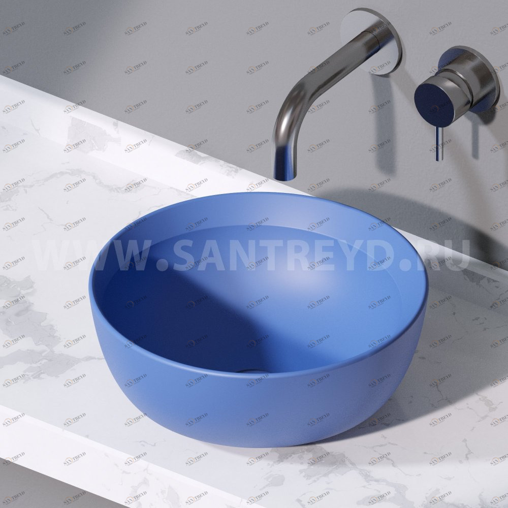 L450140 Накладная раковина на столешницу  круглая A. e T. Italia SPOT AeT ITALIA