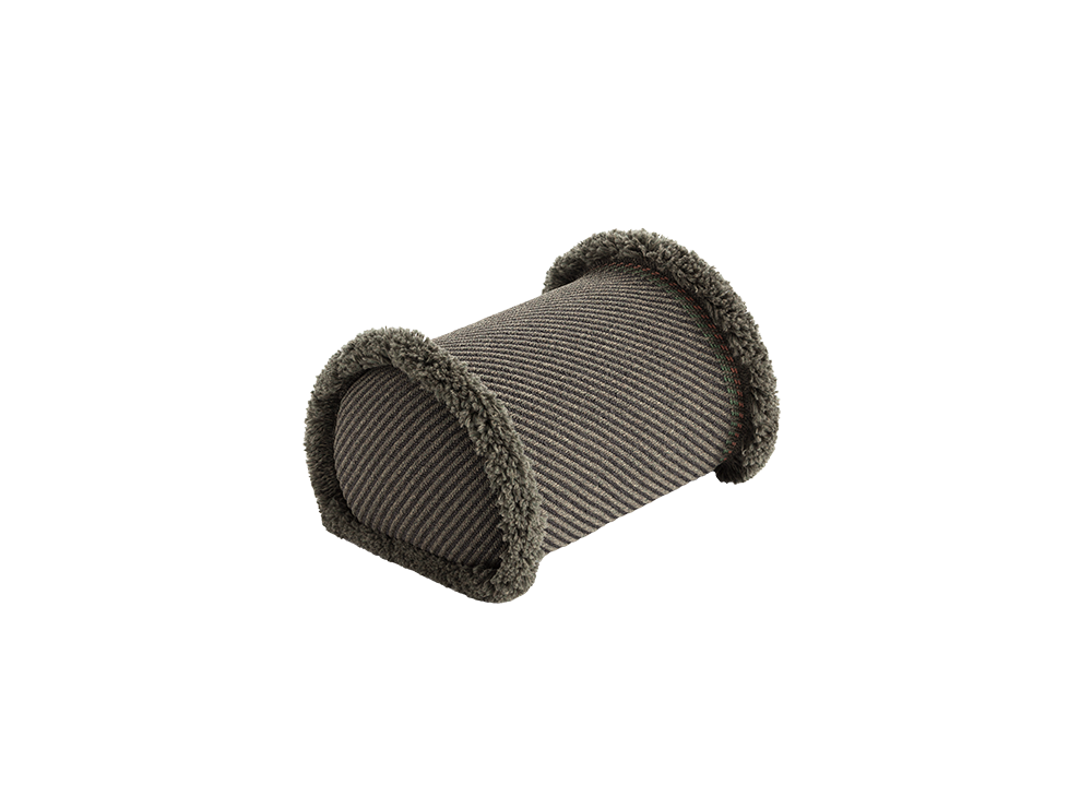 070716 Подушка-ролл GL Diagonal aloe-grey большая GAN Garden Layers