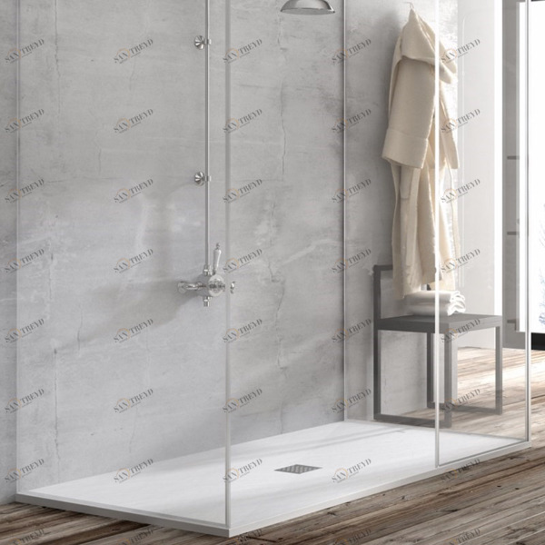 ДУШЕВОЙ ПОДДОН COLISEUM 140X75 СМ STONE NOX WHITE McBath COLISEUM75