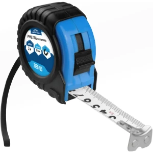 Рулетка измерительная Vertextools магнитная 3 метра с удобным корпусом 89403119