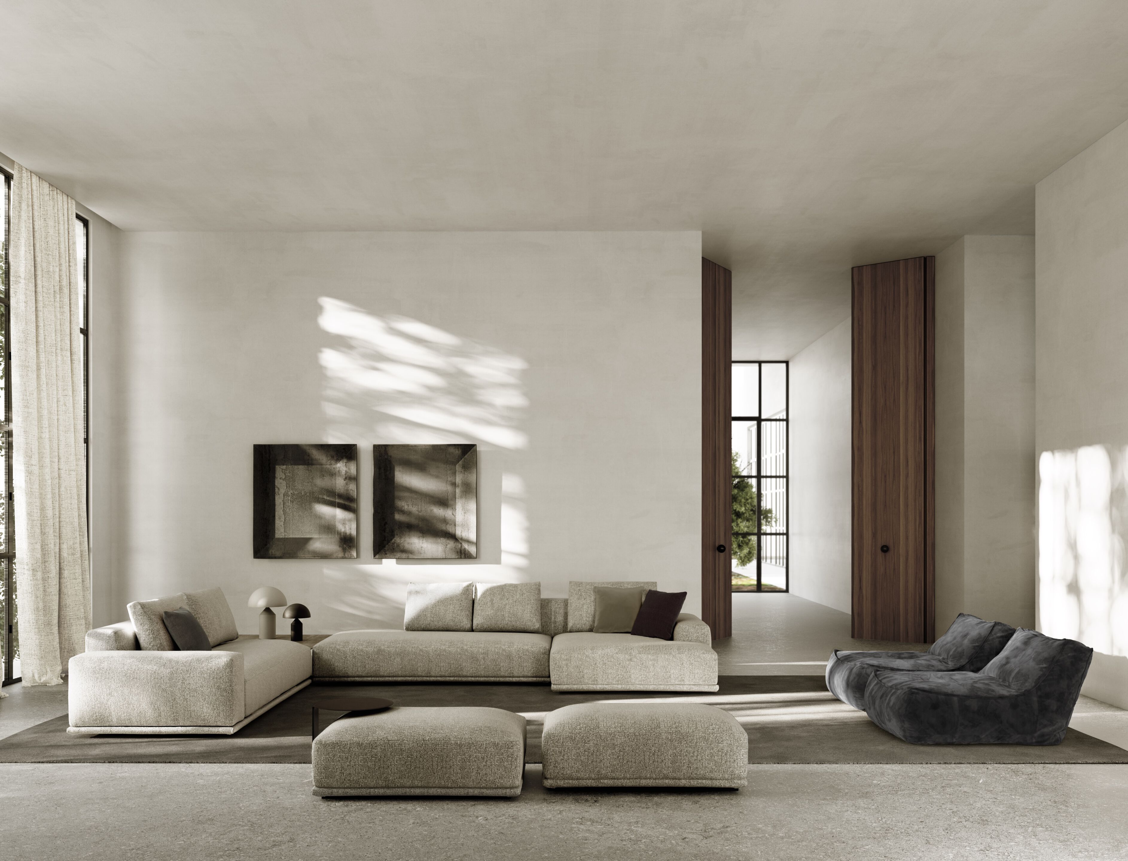 Модульный тканевый диван Verzelloni MARTIN ARCH-00047107 - Вид №13