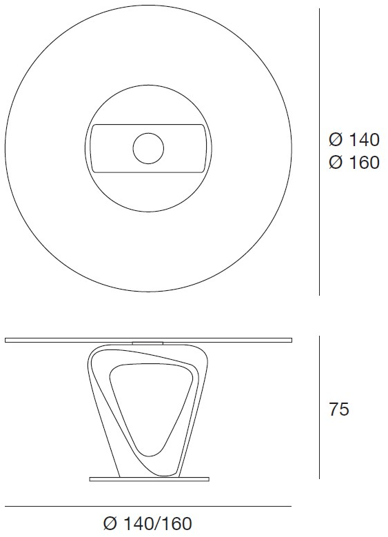 Pacini & Cappellini Стол из дерева и стекла  5493  - Вид №3