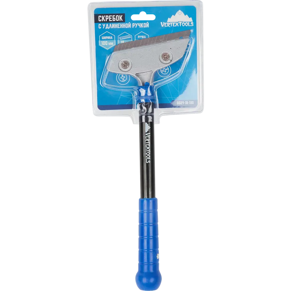 Скребок VERTEXTOOLS с противоскользящей ручкой 100 мм 84645065 STLM-1568479 - Вид №2