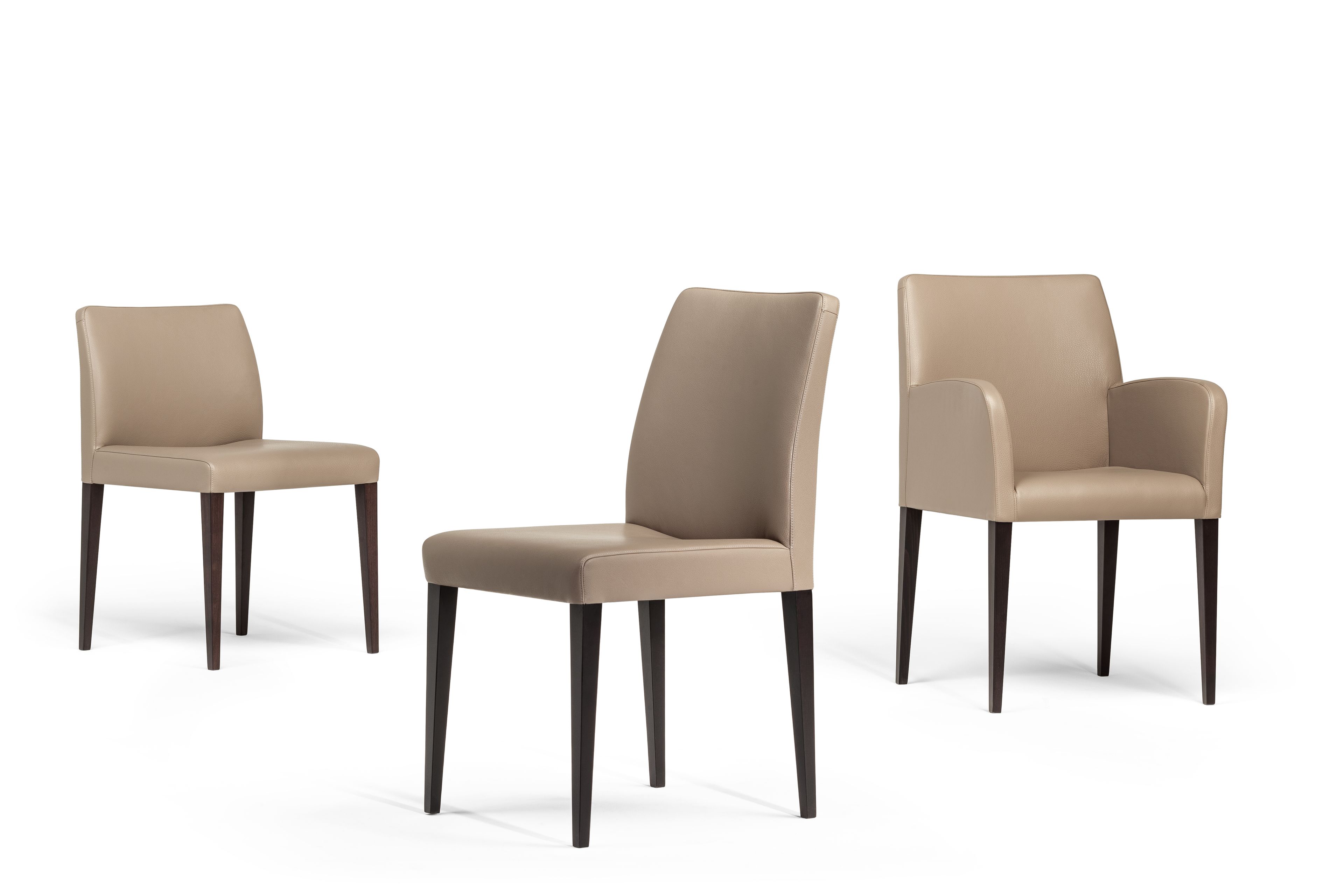 Кожаный стул с подлокотниками Poltrona Frau коллекция-столы и стулья ARCH-00058055 - Вид №5