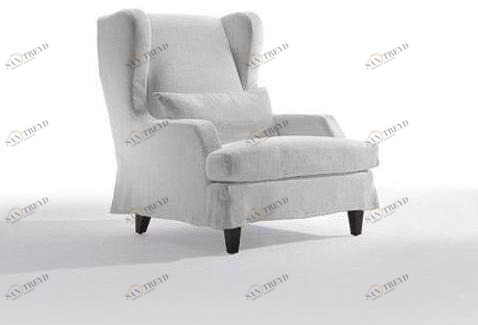 Marac Кресло из ткани с подлокотниками Grey sun-id-1469706