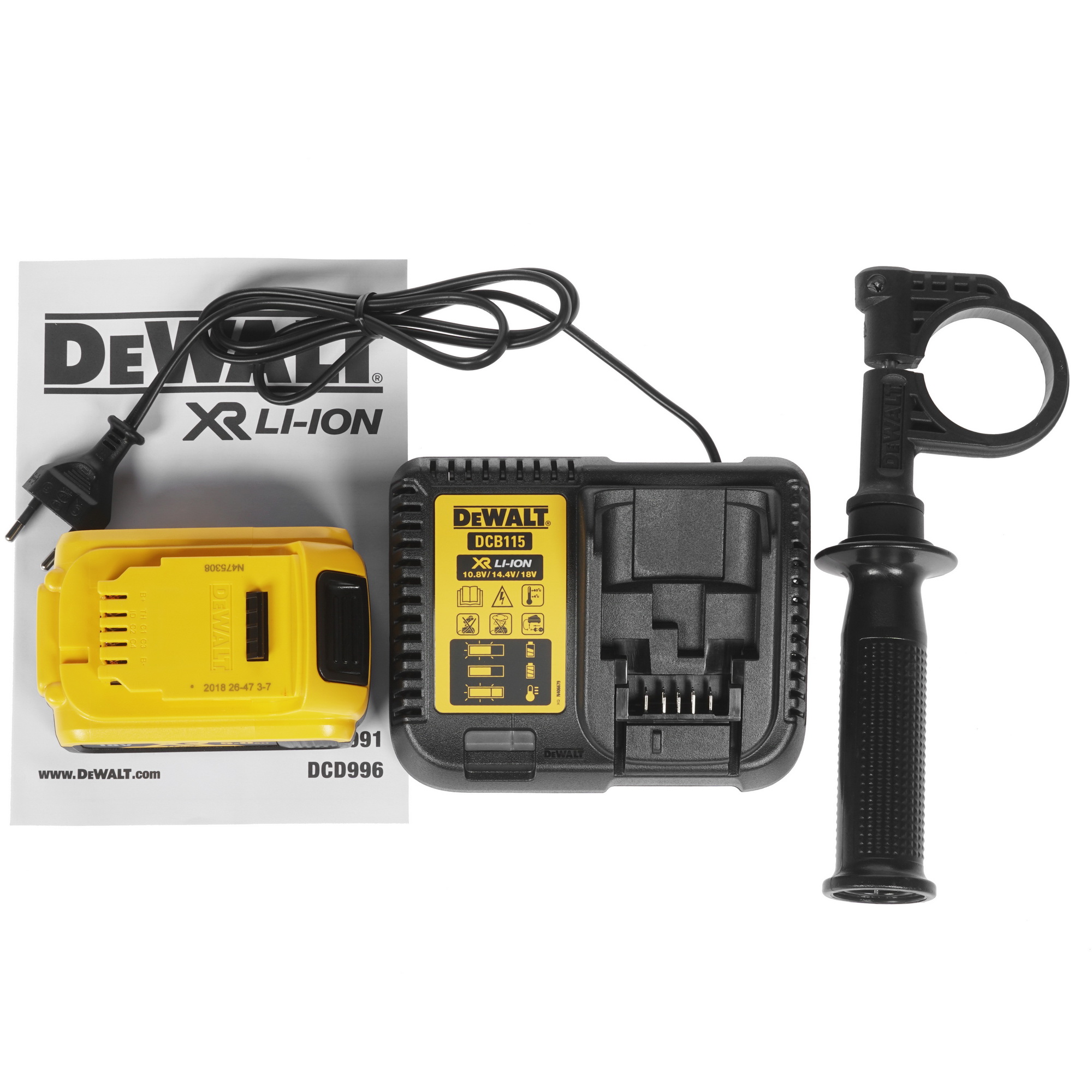 Дрель-шуруповерт DeWalt XRP DCD996P2 XR FLEXVOLТ 18/54V 1081533 STDN-0012253 - Вид №5