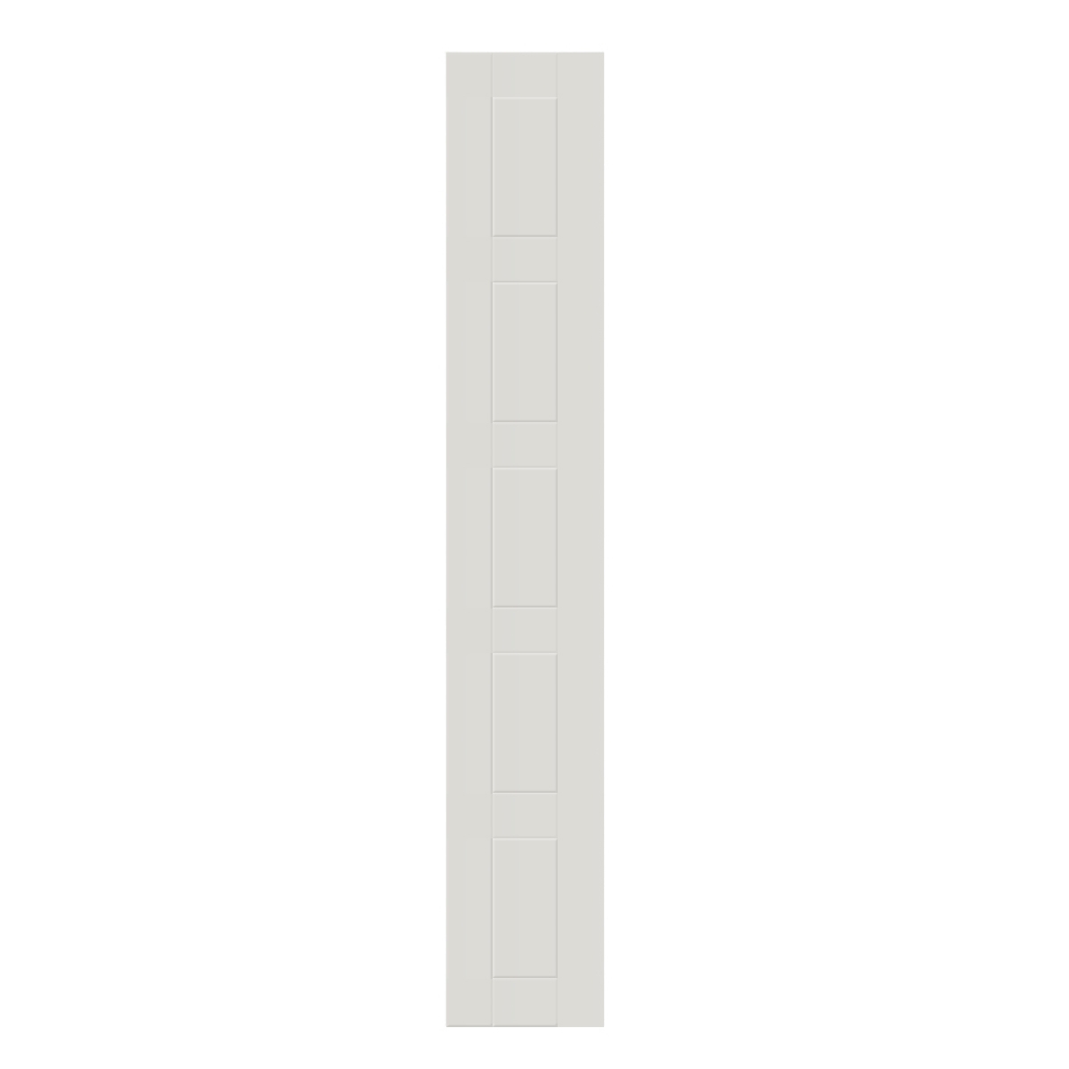 Комплект : дверь-рамка, петли, доводчики, 372х2292х16 мм, белый LJPS0602 Public Steel Россия 