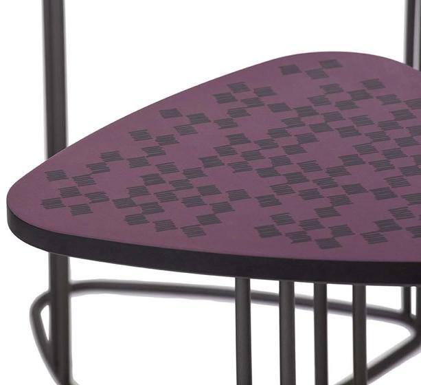 Tonin Casa Стол журнальный высокий треугольный из мдф  T6236  - Вид №6