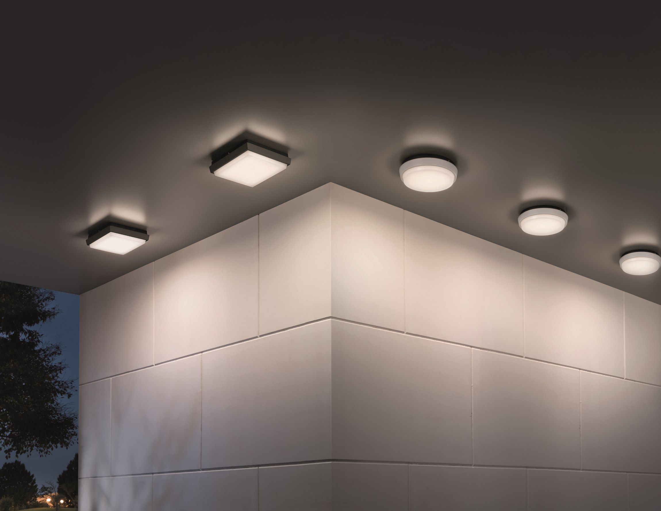 Алюминиевый светодиодный настенный / потолочный светильник Zafferano Alu ARCH-00073055 - Вид №1