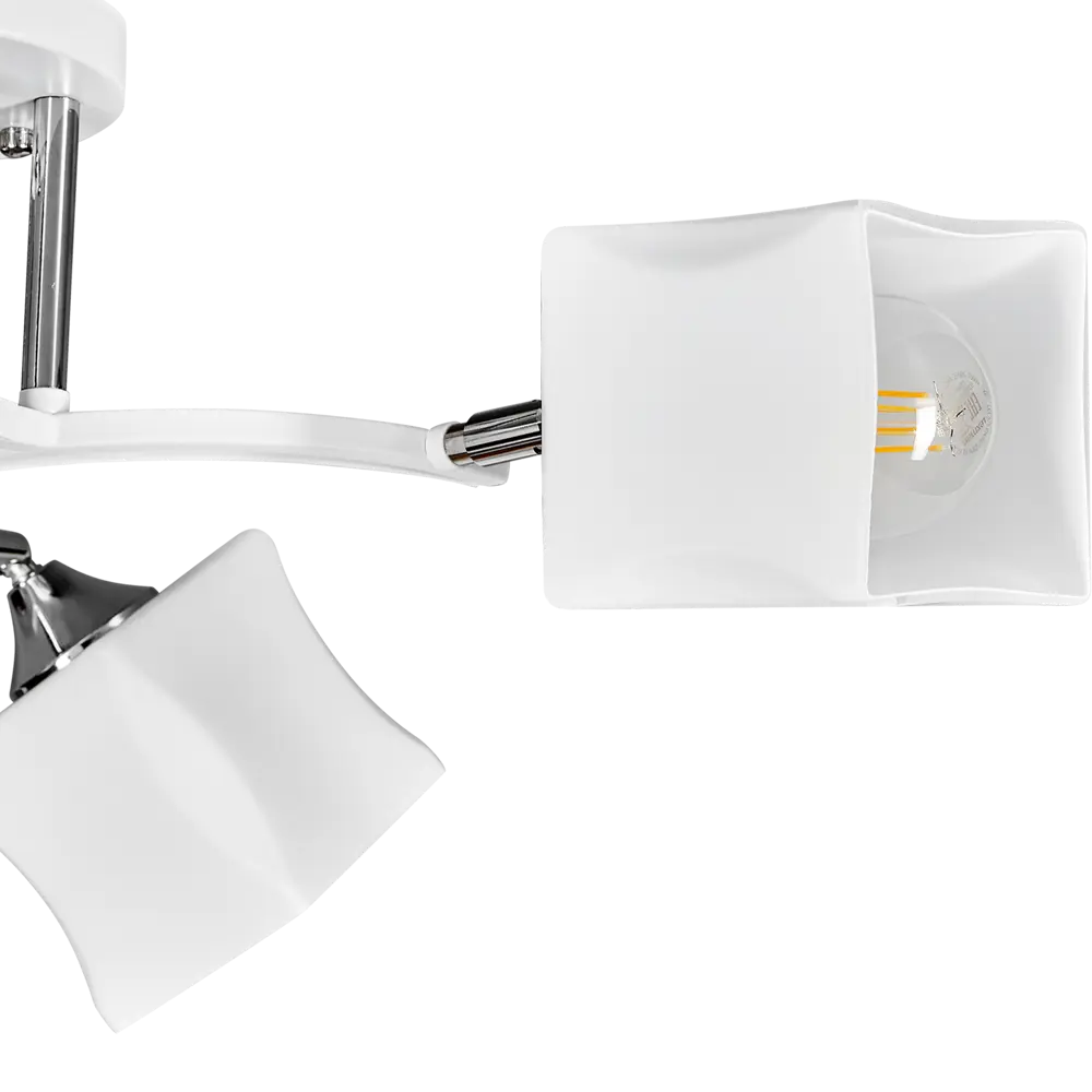 Люстра De City Тетро - современный потолочный светильник с четырьмя стеклянными плафонами 88038452 STLM-0916407 - Вид №7