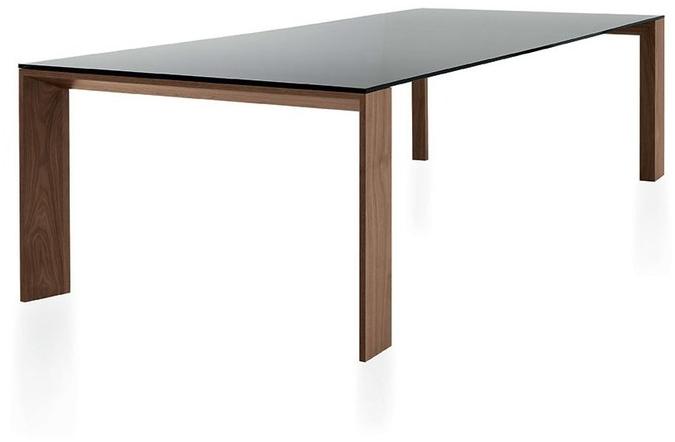 Sovet italia Прямоугольный стол из дерева и стекла Toronto sun-id-1478770 - Вид №2