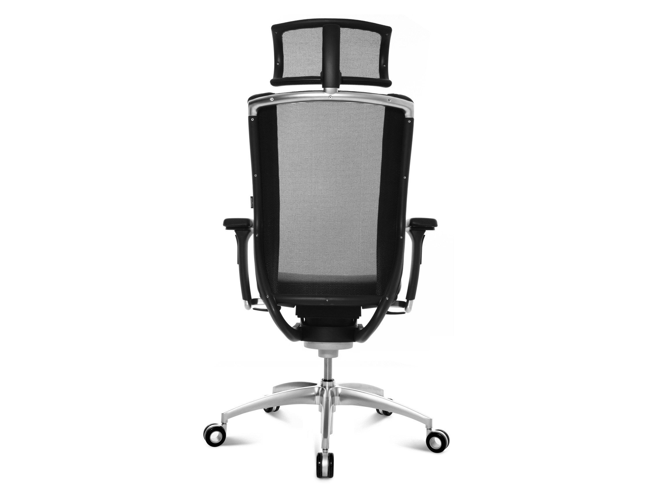 5-спицевое кожаное регулируемое по высоте офисное кресло Wagner ARCH-00085281 - Вид №3