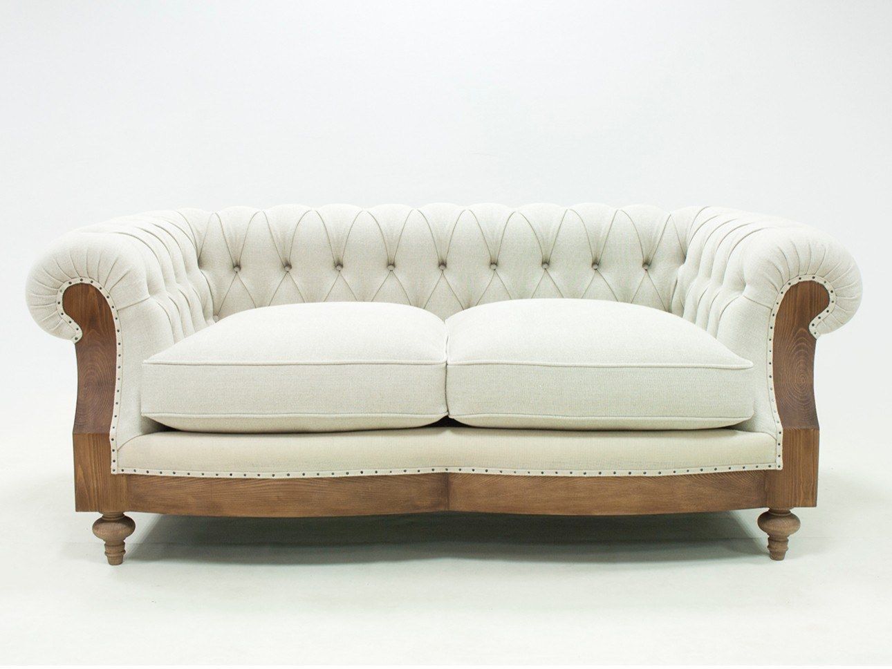 3-местный джутовый диван capitonné CREARTE COLLECTIONS Chesterfield Big Ben Essence ARCH-00005804 - Вид №22