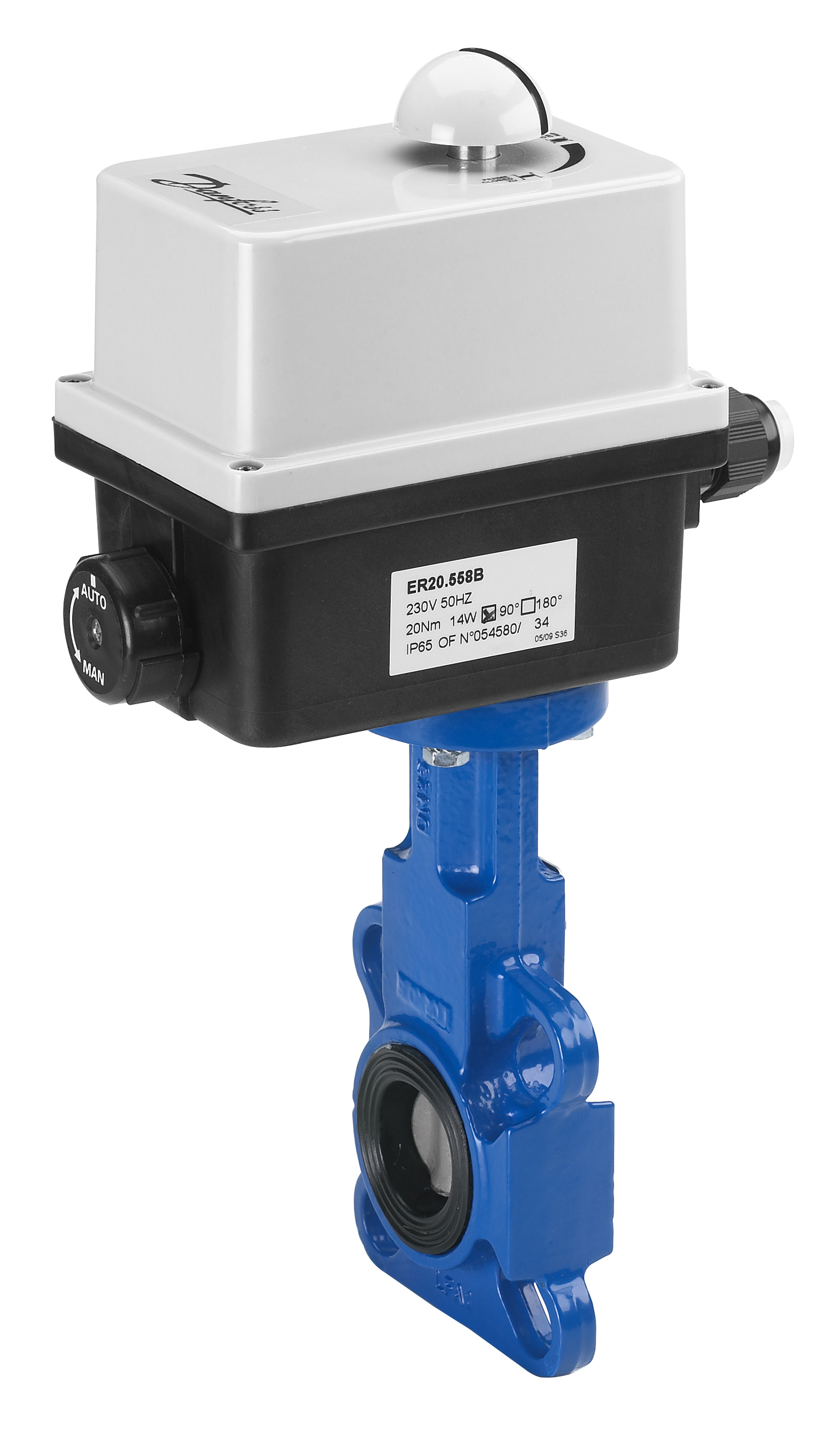 Danfoss VFY-WA VFY-WA PN16 DN32/40 CI/SS/EPDM 230 V 082G7351  - Вид №95