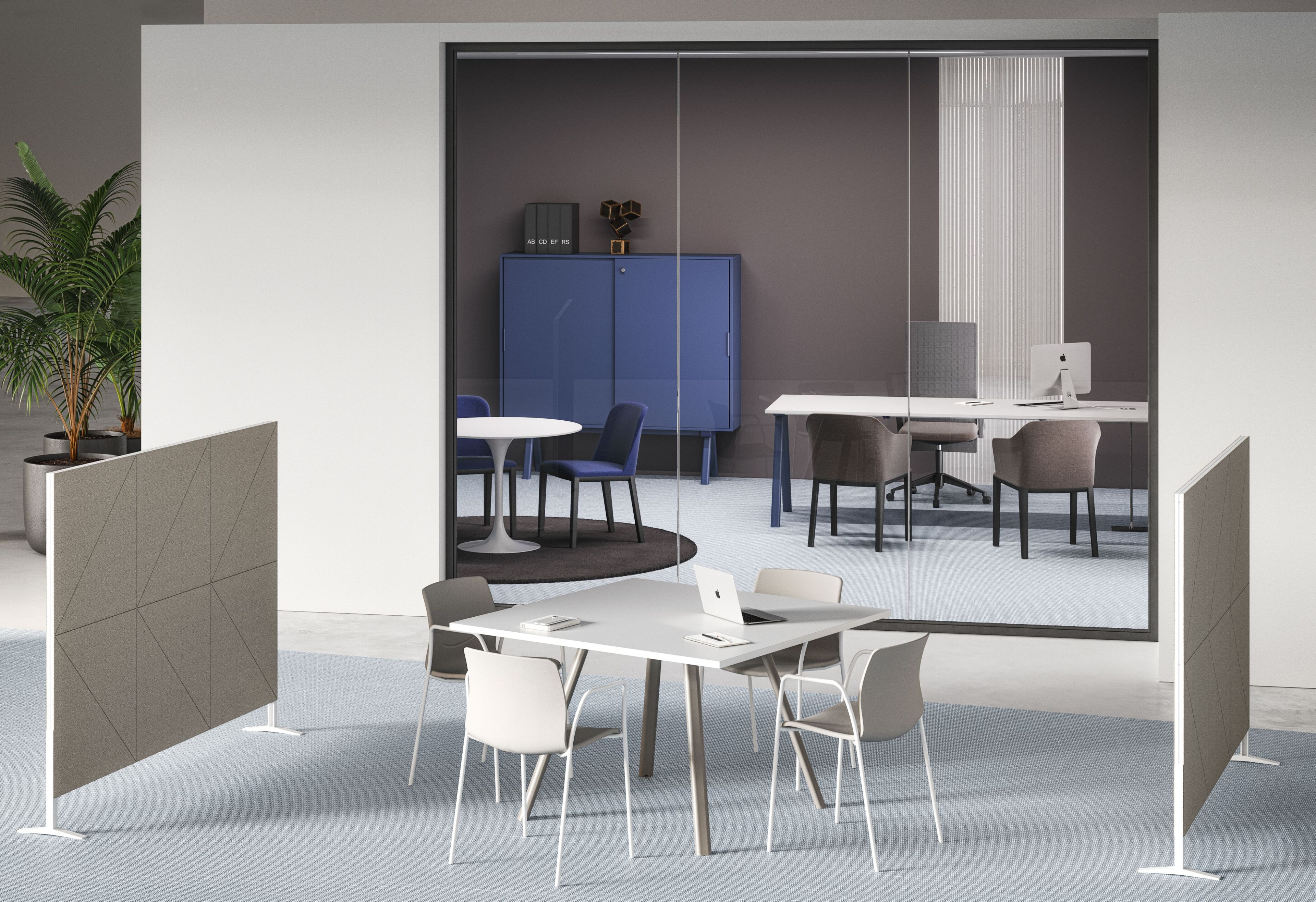 Квадратный стол из ламината или Compactop® GABER Surfy 2027 ARCH-00030404 - Вид №2