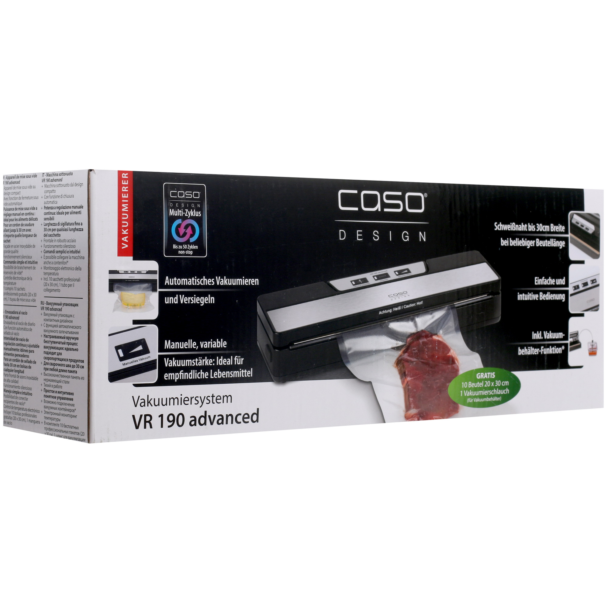 8164584 Вакуумный упаковщик CASO VR 190 STDN-0079155 - Вид №6