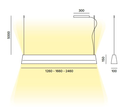 Алюминиевый светодиодный подвесной светильник Quadrifoglio Group Design Lighting ARCH-00096562 - Вид №10