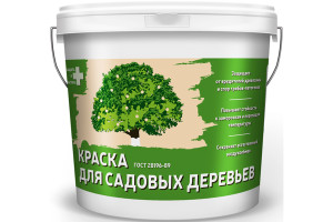 16136768 Декоративная краска для садовых деревьев Альфа 2.7 кг 1 51674 KRAFOR