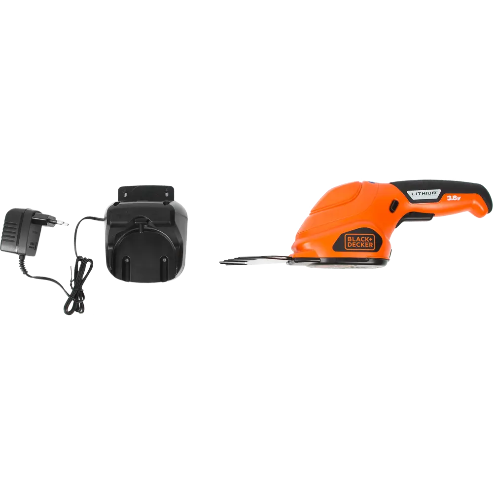 Аккумуляторные ножницы для травы BLACK+DECKER - легкий инструмент для точной стрижки 82197990 BLACK + DECKER STLM-0021744 - Вид №1