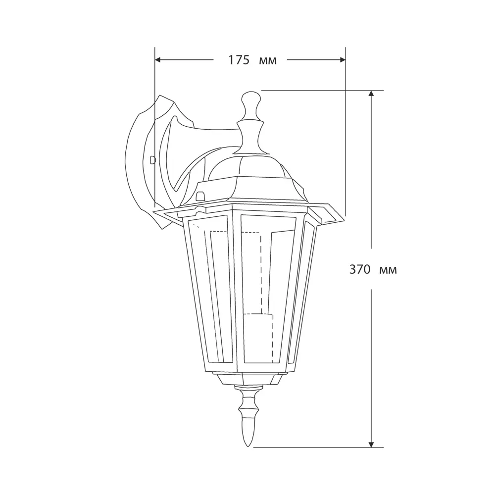 Светильник уличный настенный Elektrostandard 1004D 60 Вт IP44 STLM-2143963 - Вид №9
