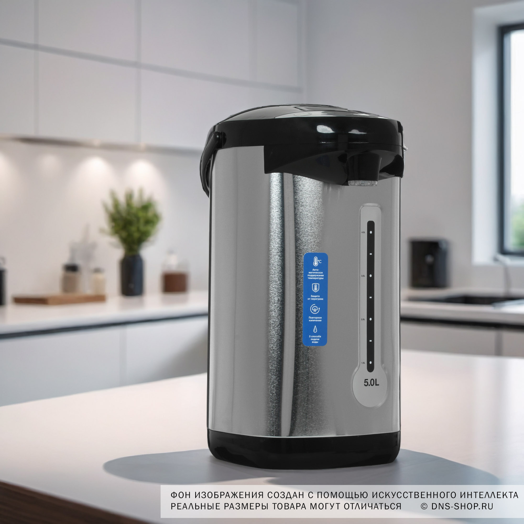 8195153 Термопот Blackton Bt TP534 серебристый STDN-0085469 - Вид №10