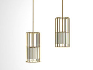 Стальной подвесной светильник